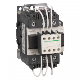 LC1DWK12M5 - TeSys LC1D.K capacitor duty contactor - 3P - 60 kVAR - 415 V - 220 V AC coil, Schneider Electric