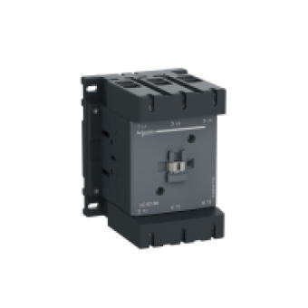 LC1E120M6 - EasyPact TVS contactor 3P(3 NO) - AC-3 - <= 440 V 120A - 220 V AC coil, Schneider Electric