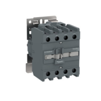 LC1E65008M7 - EasyPact TVS contactor 4P(2 NO + 2 NC) - AC-1 - <= 415 V 80A - 220 V AC coil, Schneider Electric