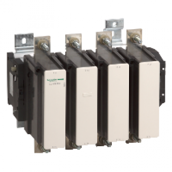 LC1F6304 - TeSys F contactor - 4P(4 NO) - AC-1 - <= 440 V 1000 A - without coil, Schneider Electric