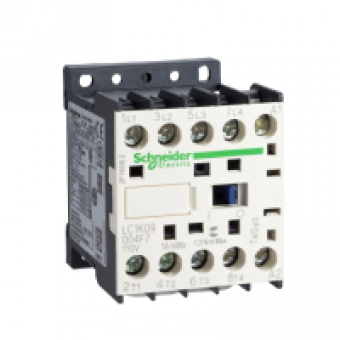 LC1K09004M7 - TeSys K contactor - 4P (4 NO) - AC-1 <= 440 V 20 A - 220...230 V AC coil, Schneider Electric
