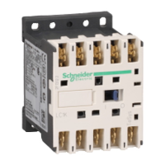 LC1K090087P7 - TeSys K contactor - 4P (2 NO + 2 NC) - AC-1 <= 440 V 20 A - 230 V AC coil, Schneider Electric