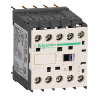 LC1K09105B7 - TeSys K contactor - 3P - AC-3 <= 440 V 9 A - 1 NO aux. - 24 V AC coil, Schneider Electric