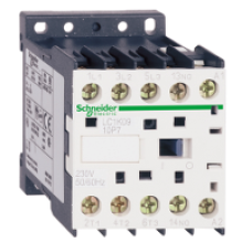 LC1K1210U7 - TeSys K contactor - 3P - AC-3 <= 440 V 12 A - 1 NO aux. - 230...240 V AC coil, Schneider Electric