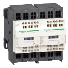 LC2D093BL - TeSys D reversing contactor - 3P(3 NO) - AC-3 - <= 440 V 9 A - 24 V DC coil, Schneider Electric