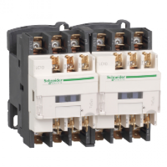 LC2D129B7 - REVERSING CONTACTOR 575VAC 12A IEC, Schneider Electric