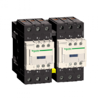 LC2D65AP7 - TeSys D reversing contactor - 3P(3 NO) - AC-3 - <= 440 V 65 A - 230 V AC coil, Schneider Electric