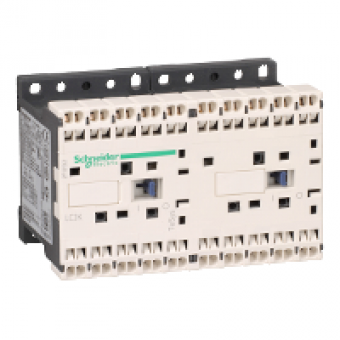 LC2K06103P7 - TeSys K reversing contactor - 3P - AC-3 <= 440 V 6 A - 1 NO - 230 V AC coil, Schneider Electric