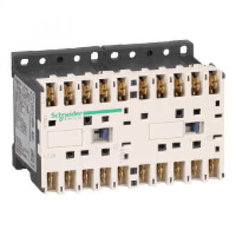 LC2K09107B7 - TeSys K reversing contactor - 3P - AC-3 <= 440 V 9 A - 1 NO - 24 V AC coil, Schneider Electric LC2K09107B7 - TeSys K reversing contactor - 3P - AC-3 <= 440 V 9 A - 1 NO - 24 V AC coil, Schneider Electric