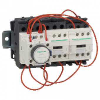 LC3D320AP7 - TeSys D - star delta starter - 3 x 3P (3 NO) - 32 A - 230 V AC coil, Schneider Electric