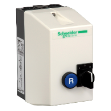 LE1D09P7A09 - TeSys LE - enclosed DOL starter - 9 A - 24 V AC coil - selector 3 pos + reset, Schneider Electric