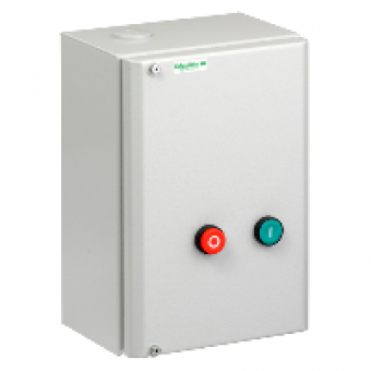LE1D65AQ7 - TeSys LE - enclosed DOL starter - 65 A - 380 V AC coil, Schneider Electric