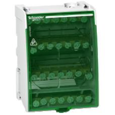 LGY410028 - Linergy DS - screw distribution block 4P - 100A - 28 holes, Schneider Electric LGY410028 - Linergy DS - screw distribution block 4P - 100A - 28 holes, Schneider Electric