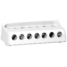 LGYN1007 - Linergy - additional Neutral bar for screw distrib block - 100 A - 7 connections, Schneider Electric LGYN1007 - Linergy - additional Neutral bar for screw distrib block - 100 A - 7 connections, Schneider Electric
