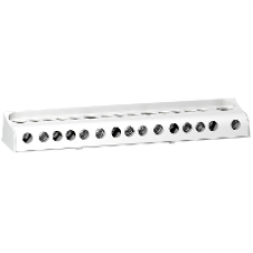 LGYN12515 - Linergy - additional Neutral bar for screw distri block - 125 A - 15 connections, Schneider Electric LGYN12515 - Linergy - additional Neutral bar for screw distri block - 125 A - 15 connections, Schneider Electric