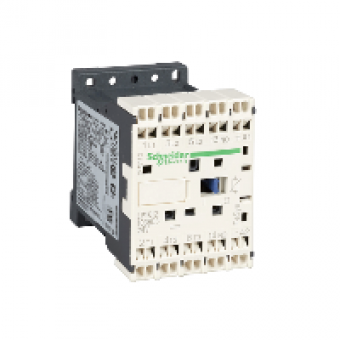 LP1K090043BD - TeSys K contactor - 4P (4 NO) - AC-1 <= 440 V 20 A - 24 V DC coil, Schneider Electric