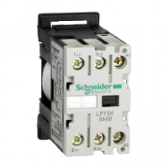 LP1SK0600BD - TeSys SK - mini contactor - 2P (2 NO) - AC-1 - 690 V 12 A - 24 V DC coil, Schneider Electric