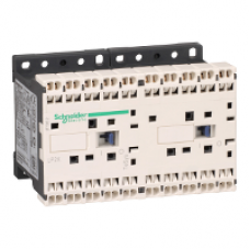 LP2K09013BD - TeSys K reversing contactor - 3P - AC-3 <= 440 V 20 A - 1 NC - 24 V DC coil, Schneider Electric LP2K09013BD - TeSys K reversing contactor - 3P - AC-3 <= 440 V 20 A - 1 NC - 24 V DC coil, Schneider Electric
