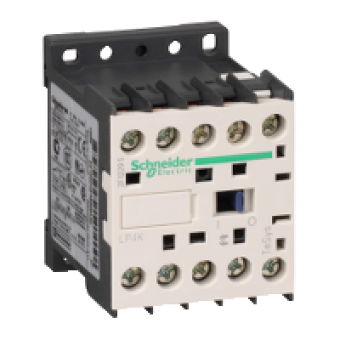 LP4K12004BW3 - TeSys K contactor - 4P (4 NO) - AC-1 <= 440 V 20 A - 24 V DC coil, Schneider Electric