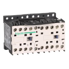 LP5K0601BW3 - TeSys K reversing contactor - 3P - AC-3 <= 440 V 6 A - 1 NC - 24 V DC coil, Schneider Electric LP5K0601BW3 - TeSys K reversing contactor - 3P - AC-3 <= 440 V 6 A - 1 NC - 24 V DC coil, Schneider Electric