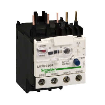 LR2K0308 - TeSys K - differential thermal overload relays - 1.8...2.6 - class 10A, Schneider Electric