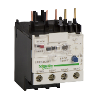 LR7K0312 - TeSys K - non differential thermal overload relays - 3.7...5.5 A - class 10A, Schneider Electric