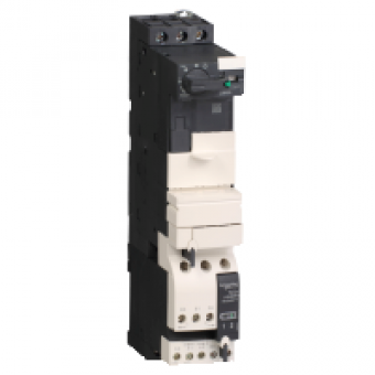 LU2B12BL - power base - TeSys U - 12 A - 24 V DC screw clamps control, Schneider Electric