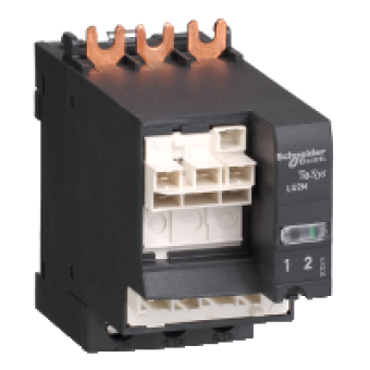 LU2MB0BL - reverser block LU2M - 32 A - 24 V DC - direct mounting, Schneider Electric