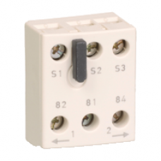 LU9MR1 - control terminal block - for reversing motor starter TeSys U, Schneider Electric