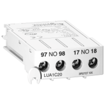 LUA1C20 - signalling contacts LUA - 2 NO, Schneider Electric