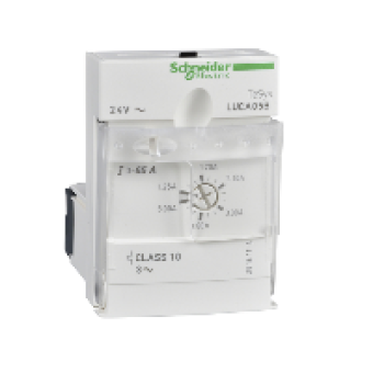 LUCA1XBL - standard control unit LUCA - class 10 - 0.35...1.4 A - 24 V DC, Schneider Electric