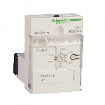 LUCB1XBL - advanced control unit LUCB - class 10 - 0.35...1.4 A - 24 V DC, Schneider Electric