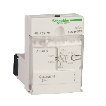 LUCBX6FU - advanced control unit LUCB - class 10 - 0.15...0.6 A - 110...220 V DC/AC, Schneider Electric