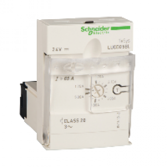 LUCD05B - advanced control unit LUCD - class 20 - 1.25...5 A - 24 V AC, Schneider Electric