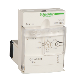 LUCDX6FU - advanced control unit LUCD - class 20 - 0.15...0.6 A - 110...220 V DC/AC, Schneider Electric