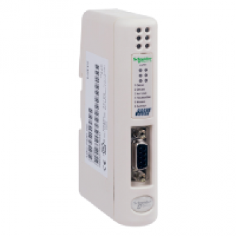 LUFP7 - Profibus DP/Modbus communication gateway - 1 Profibus DP SUB-D9 - 1 RJ45 Modbus, Schneider Electric