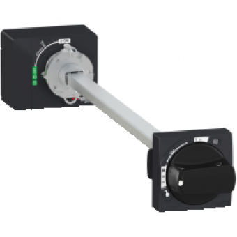 LV426932 - extended rotary handle black IP 54 - for circuit breaker and switch, Schneider Electric