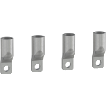 LV426983 - Compression lug - copper cable 120 mm² - set of 4, Schneider Electric