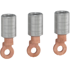 LV426984 - Compression lug - aluminium cable 95 mm² - set of 3, Schneider Electric LV426984 - Compression lug - aluminium cable 95 mm² - set of 3, Schneider Electric
