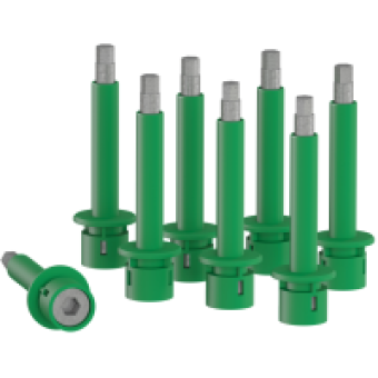 LV426991 - torque limiting breakaway bit - installation accessories - 9 N.m - set of 8, Schneider Electric