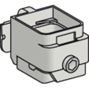 LV429246 - 2 shrouded cable connectors 160 A - for NSX100…250 DC, Schneider Electric