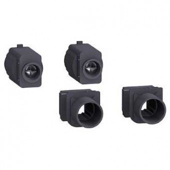 LV429271 - 2 IP40 shutters - for plug-in base - NSX100..250, Schneider Electric