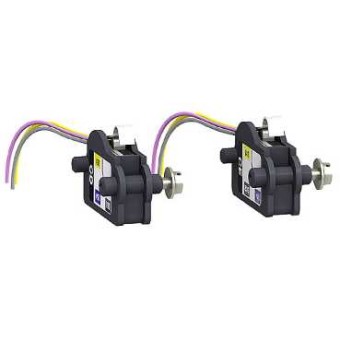 LV429287 - 2 CE/CD connected/disconnected position auxiliary switch - OC - for NSX100 - 630, Schneider Electric