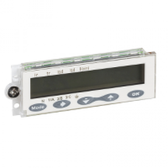 LV429486 - LCD display - for NSX100..630 equiped with Micrologic 6.E - M, Schneider Electric