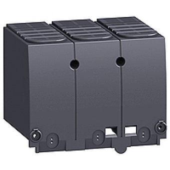 LV429517 - long terminal shield - 3 poles - for NSX100..250, Schneider Electric