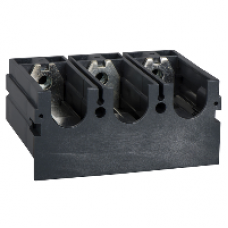 LV431060 - one - piece spreader - 45 mm pitch - 3 poles - for NS 100..250, Schneider Electric