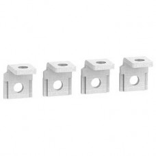 LV432485 - terminal extension - right - angle connection - 4 poles - 0<630A, Schneider Electric