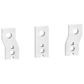 LV432490 - spreader set - 52.5 mm pitch - flat connection - 3 poles, Schneider Electric