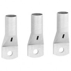 LV432502 - 3 Crimp lugs - for copper cable 300 mm² and phase barriers, Schneider Electric