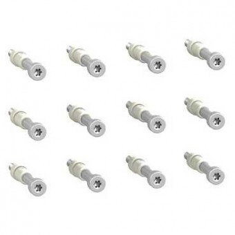 LV432513 - torque limiting screws - for NSX400..630 - set of 12, Schneider Electric